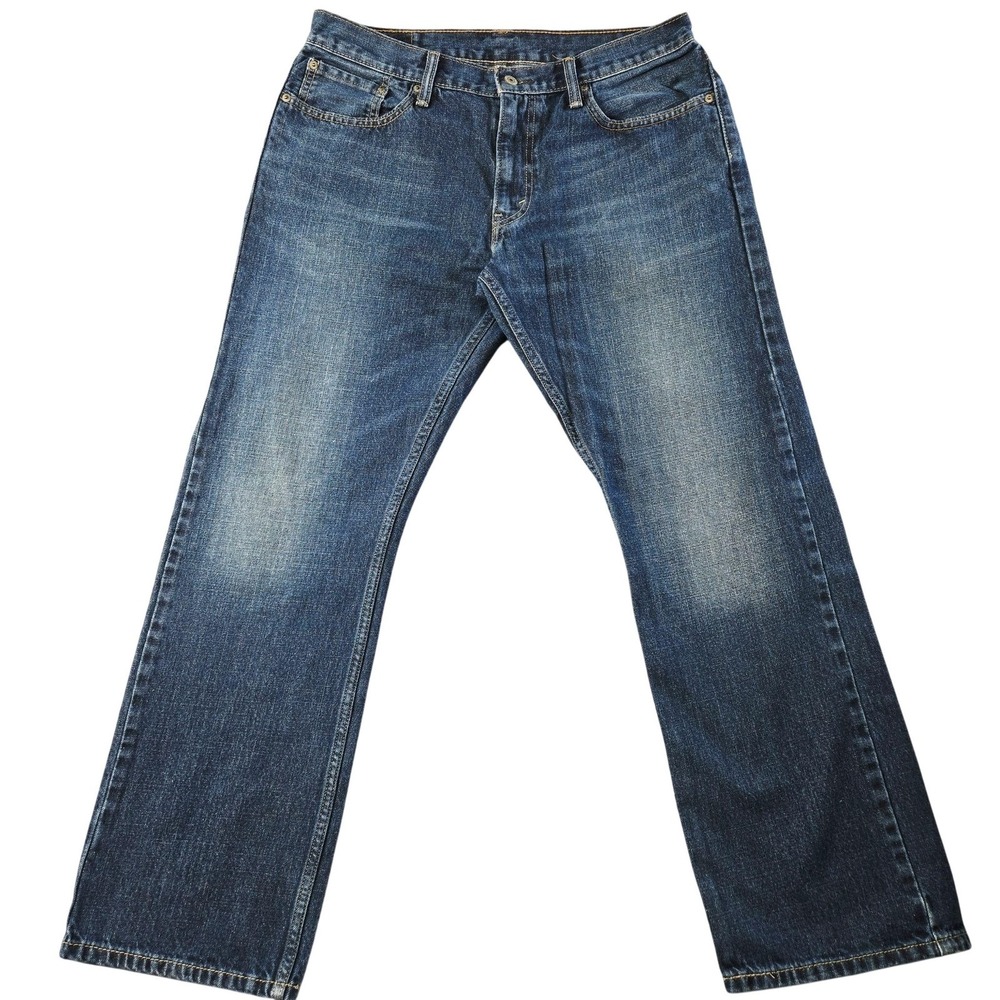 Levis 514 Jeans Mens 34x29 Blue Straight Regular Medium Wash Denim Pockets